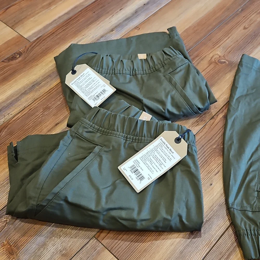 NEW Cargo Green Prana double peak skort - Picture 7 of 11